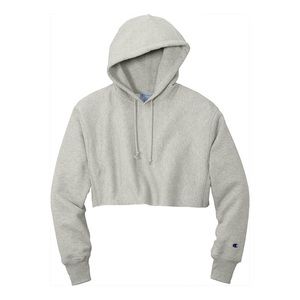 Champion women’s Reverse Weave Crop Cut Off Hood